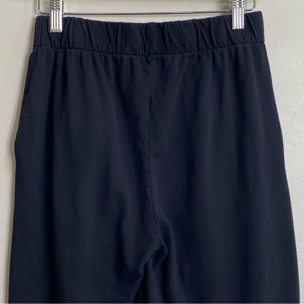 Talentless Black Cotton French Terry Lounge Pant Size Small - Picture 9 of 13